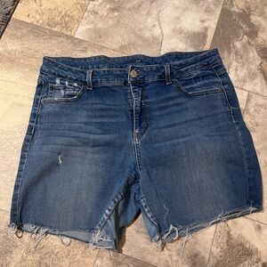 Women’s Blue Denim Shorts